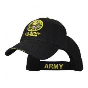 Army Extreme Embroidery Veteran Cap with Logo