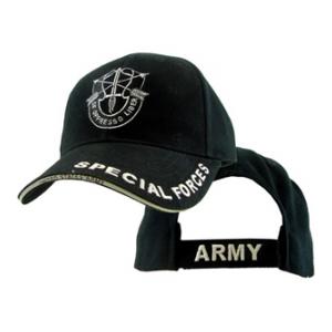 U.S. Army Special Forces Logo Cap (Black)