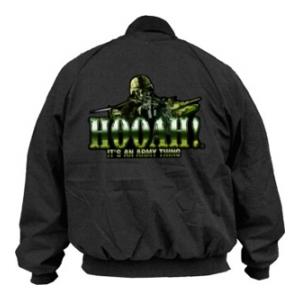 US Army HOOAH Logo Jacket
