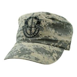Army Special Forces Flat-Top Cap (Pre-Washed ACU)