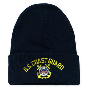 Coast Guard Logo Watch Cap (Dark Navy)