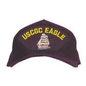 USCGC Eagle Cap with Boat (Dark Navy)