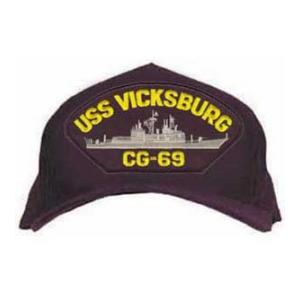 USS Vicksburg CG-69 Cap (Dark Navy)