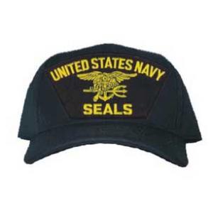 United States Navy Seals Cap with Logo (Dark Navy)