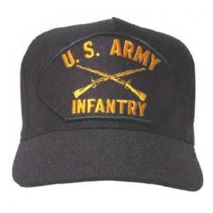 Army Infantry Cap (Black)
