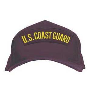 Coast Guard Cap with Rocker Only (Dark Navy)