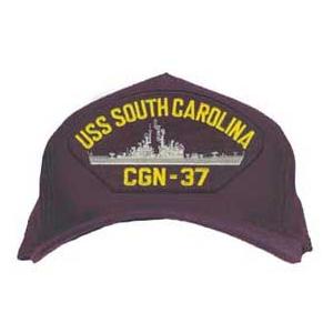 USS South Carolina CGN-37 Cap (Dark Navy)