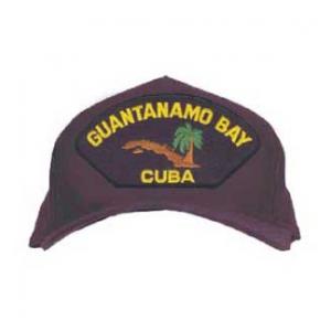 Gtmo Bay Cuba Cap with Palm Tree (Dark Navy)