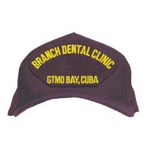 Branch Dental Clinic - Gtmo Bay, Cuba Cap (Dark Navy) (Direct Embroidered)