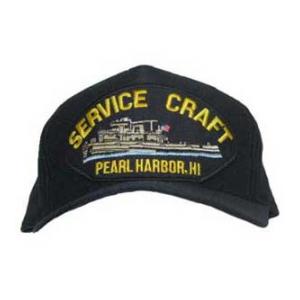 Service Craft - Pearl Harbor, HI Cap with Logo (Dark Navy)