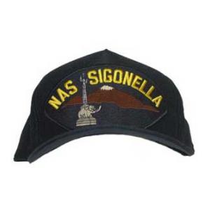 NAS Sigonella Cap with Emblem (Dark Navy)