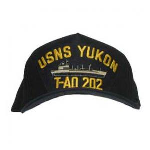 USNS Yukon T-AO 202 Cap (Dark Navy) (Direct Embroidered)