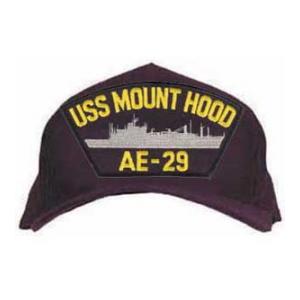 USS Mount Hood AE-29 Cap (Dark Navy)