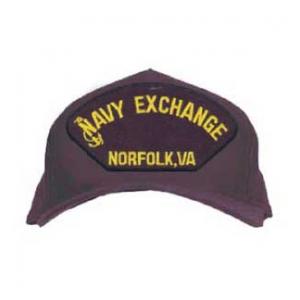 Navy Exchange - Norfolk, VA Cap (Dark Navy) (Direct Embroidered)