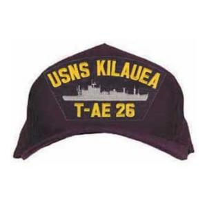 USNS Kilauea T-AE 26 Cap (Dark Navy) (Direct Embroidered)