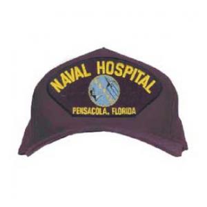 Naval Hospital - Pensacola, FL Cap with Emblem (Dark Navy)