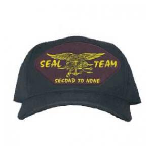 Seal Team Second To None Cap with Logo (Dark Navy)