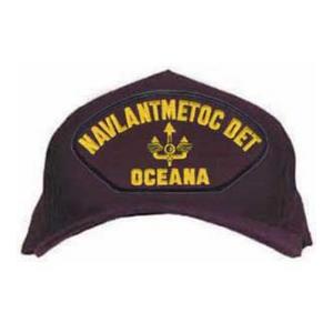 NAVLANTMETOC DET - Nas Oceana Cap with Logo (Dark Navy)