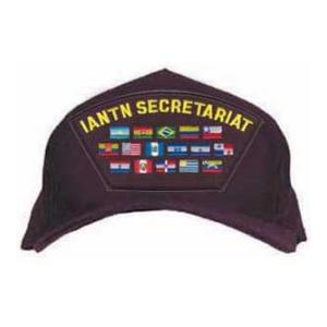 IANTN SECRETARIAT Cap with Flags (Dark Navy)
