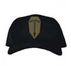 Cap with Infantry School Patch Subdued (Black)