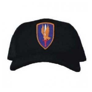 Cap with 1st Aviation Brigade Patch (Black)