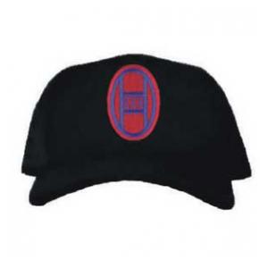 Cap with 30th Infantry Division Patch (Black)