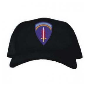 Cap with Army Europe Patch (Black)