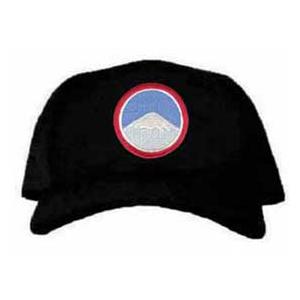 Cap with Far East Ground Unit Patch (Black)