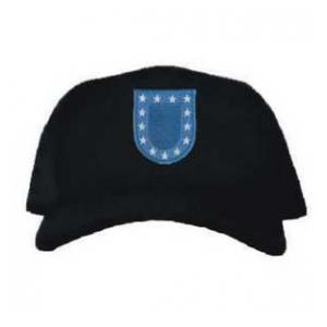 Cap with Army Flash Patch (Black)