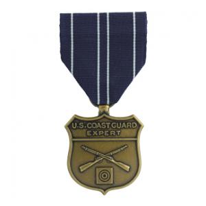 Coast Guard Expert Rifleman Medal (Full Size)