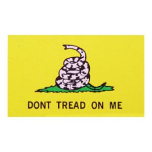 Don't Tread Yellow Flag (3' x 5')