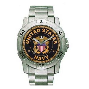 Military Logo Watches (Navy)