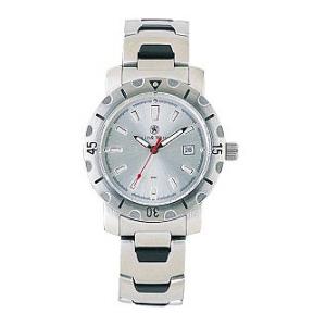 Smith & Wesson® Stainless Steel Watch "Basic" (Silver Face)