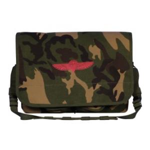 Israeli Style Paratrooper Bag (Woodland Camo)
