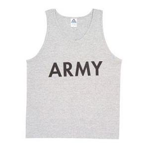 Youth Army Tank Top (Grey)