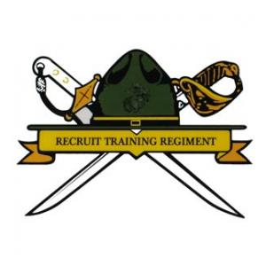 Marine Recruit Training Regiment Outside Window Decal