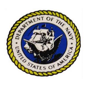 Department Of The Navy Inside Window Decal