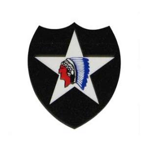 2nd Infantry Division Outside Window Decal