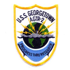 USS Georgetown AGTR-2 Ship Patch