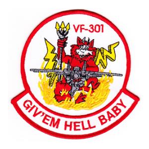 Navy Fighter Squadron VF-301 Patch