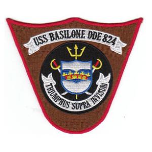 USS Basilone DDE-824 Ship Patch