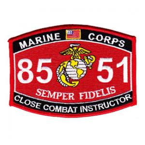 USMC MOS 8551 Close Combat Instructor Patch