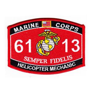 USMC MOS 6113 Helicopter Mechanic Patch
