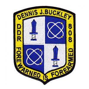 USS Dennis J. Buckley DDR-808 Ship Patch