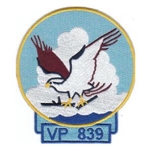 Navy Patrol Squadron VP-839 Patch