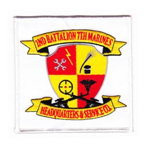 2nd Battalion / 7th Marine Patch