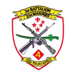 3rd Battalion / 23rd Marines Patch