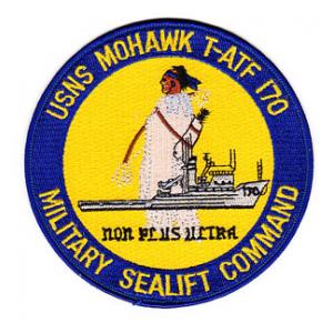 USNS Mohawk T-ATF-170 Ship Patch