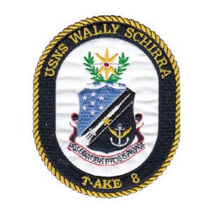 USNS Wally Schirra T-AKE-8 Patch