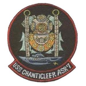 USS Chanticleer ASR-7 Ship Patch